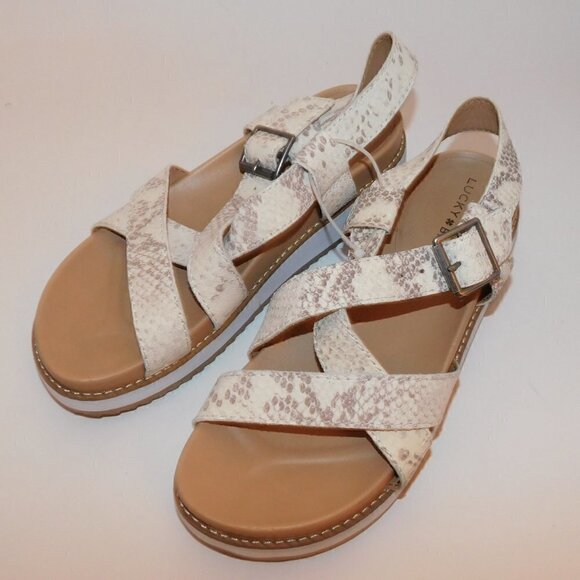 LUCKY BRAND Irissy Platform sandals new - Picture 2 of 5
